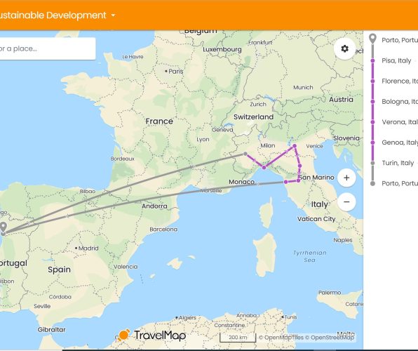 Itinerary Activity 2 | Sustainable Development
